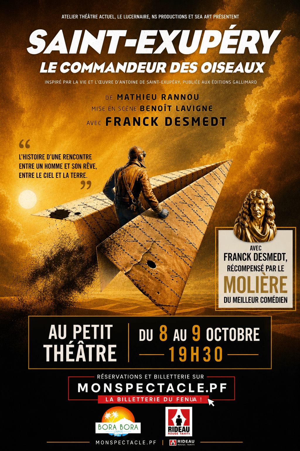 ST EXUPERY, l'envol du commandeur
